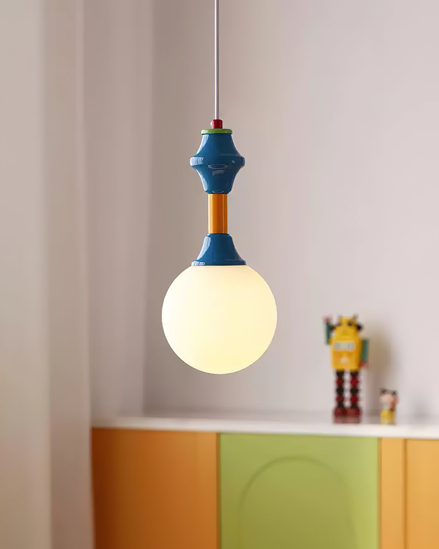 French Blue And White Atmosphere Pendant lamp M194