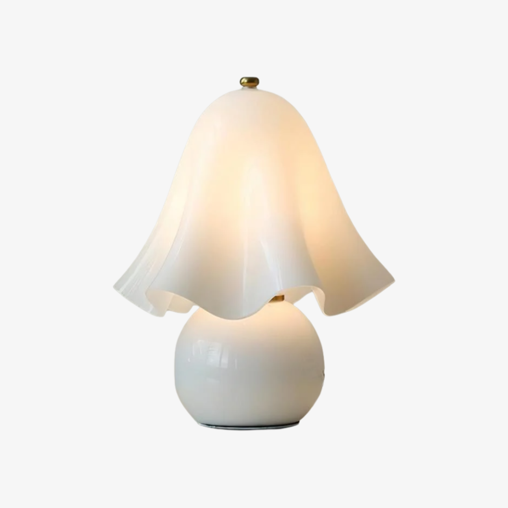 Bellina Decorative Table Lamp - Sculptural Bell Flower Shape T281