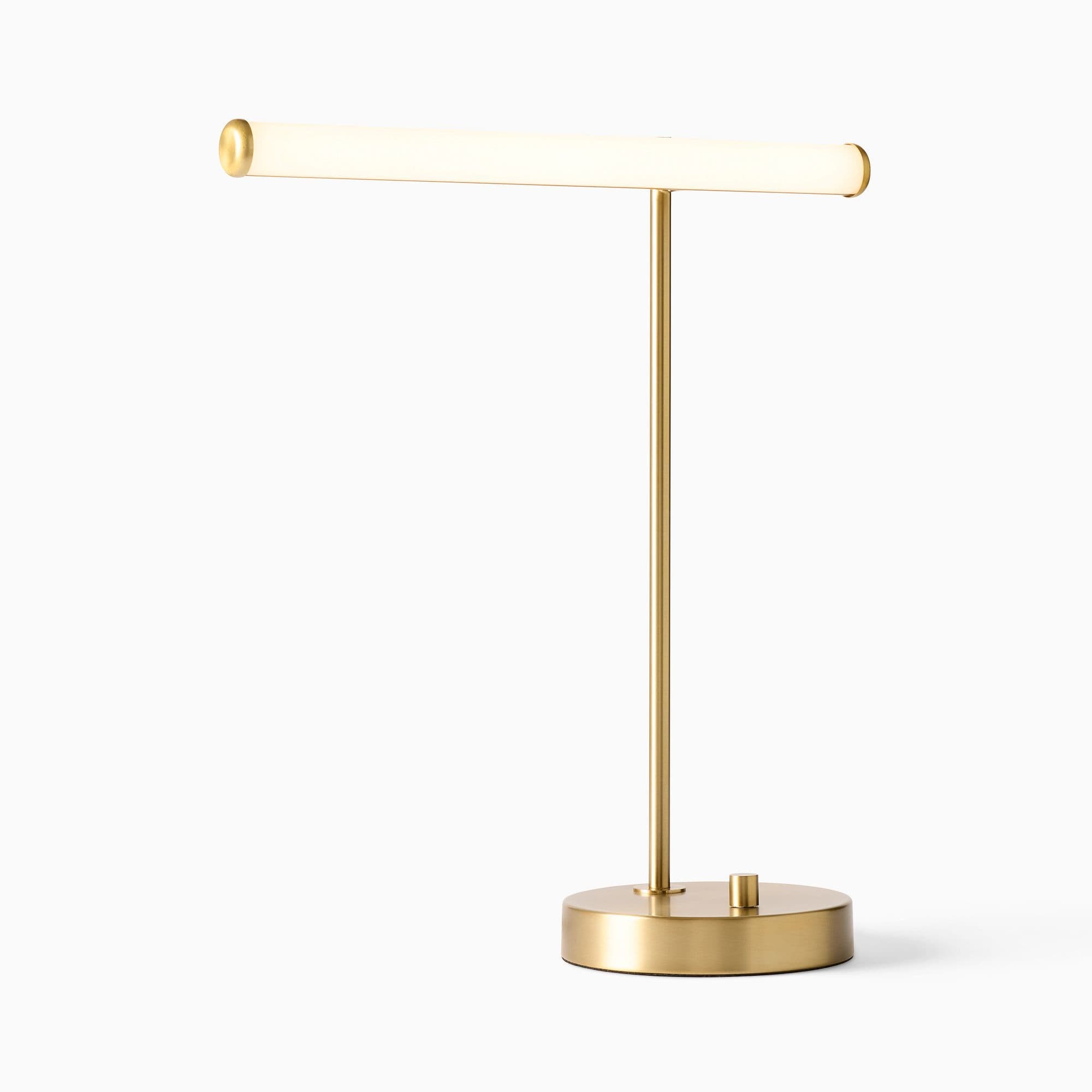 Voro Modern LED USB Table Lamp - Sleek Metal Desk & Bedside Lighting T170