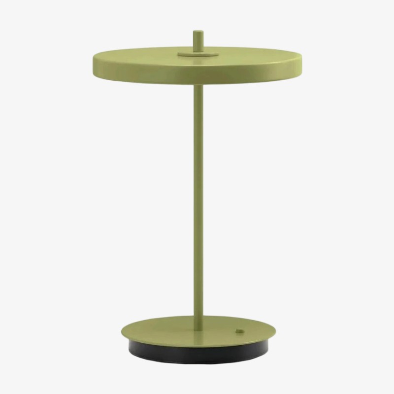 Astris Modern Minimalist Metal Table Lamp Soft LED Illumination for Living Room and Office T581