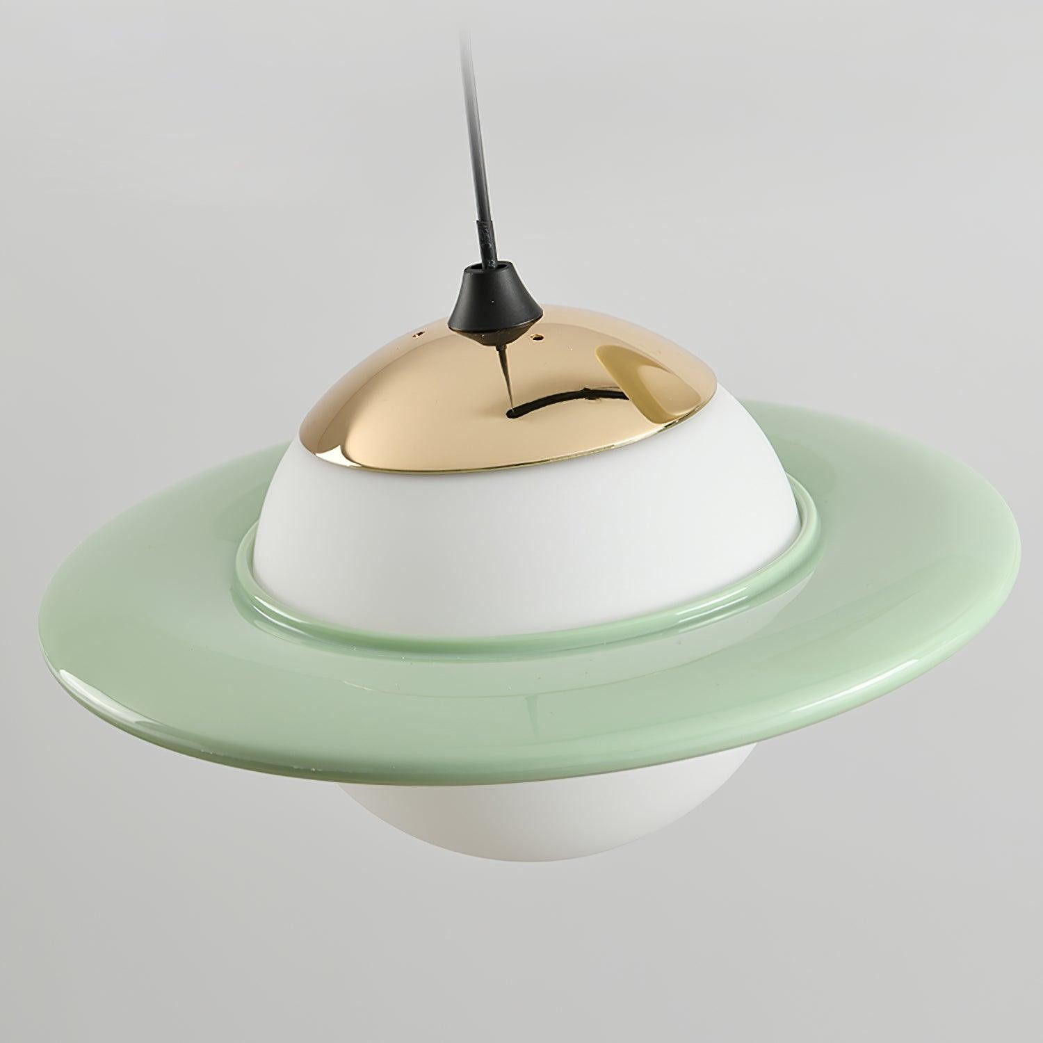 Romantic Saturn Planet Pendant Lamp for Bedroom M519