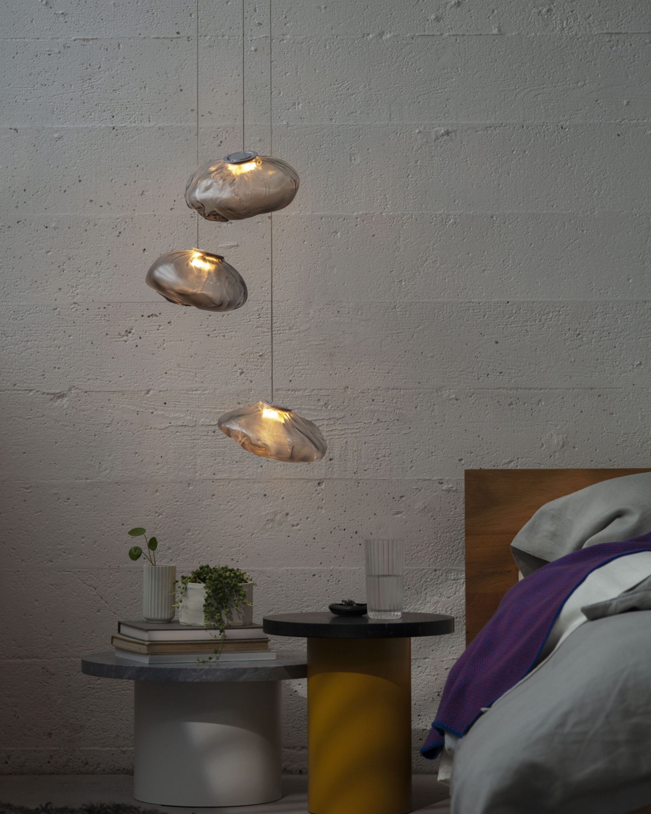 Multi-Head Irregular Glass Bubble Chandelier M180
