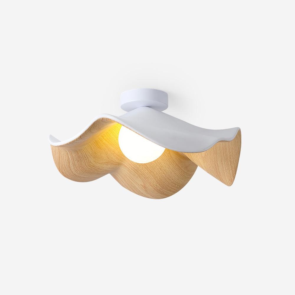 New Modern Simple Walnut Grain Ceiling Light M171