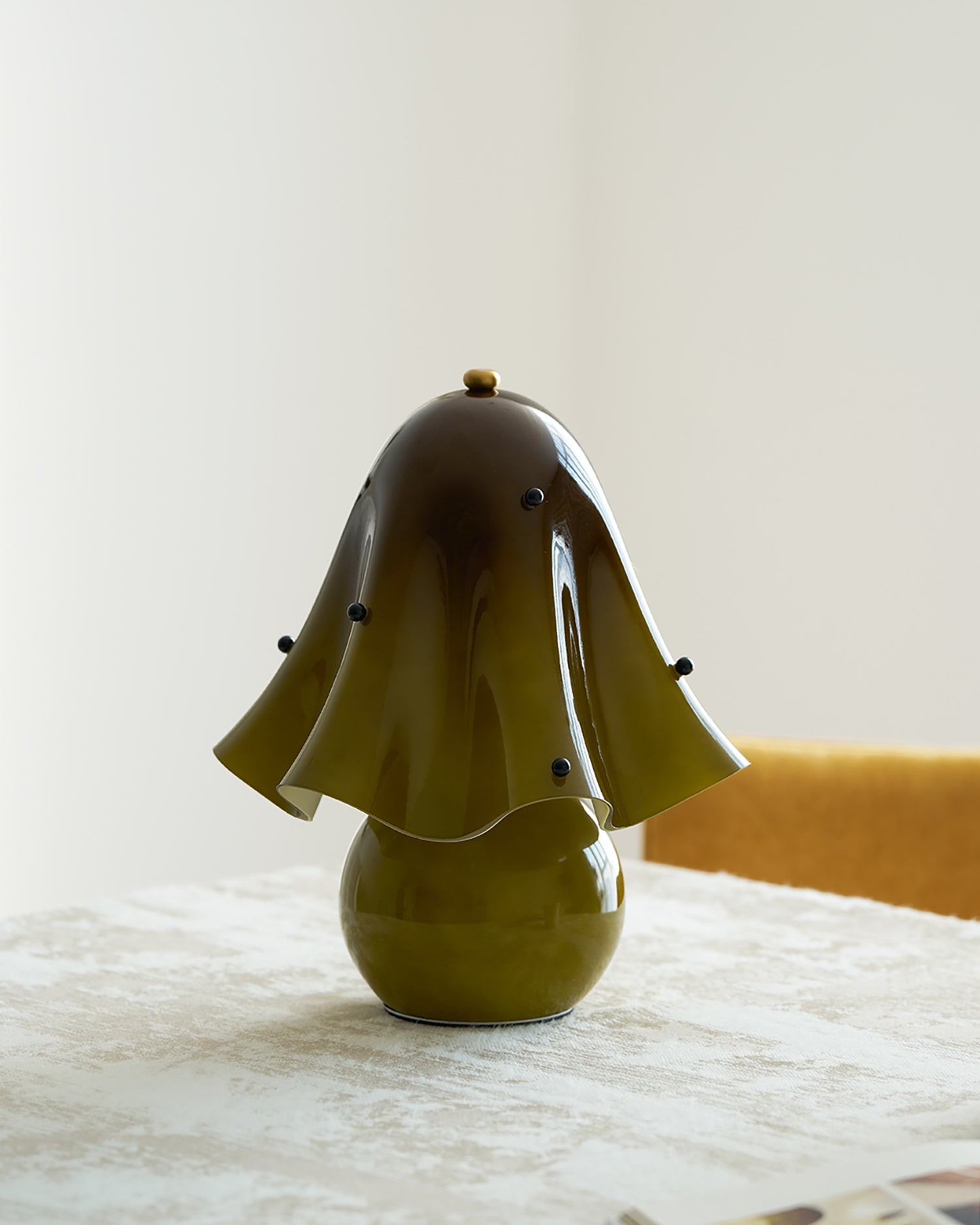 Bellina Decorative Table Lamp - Sculptural Bell Flower Shape T281