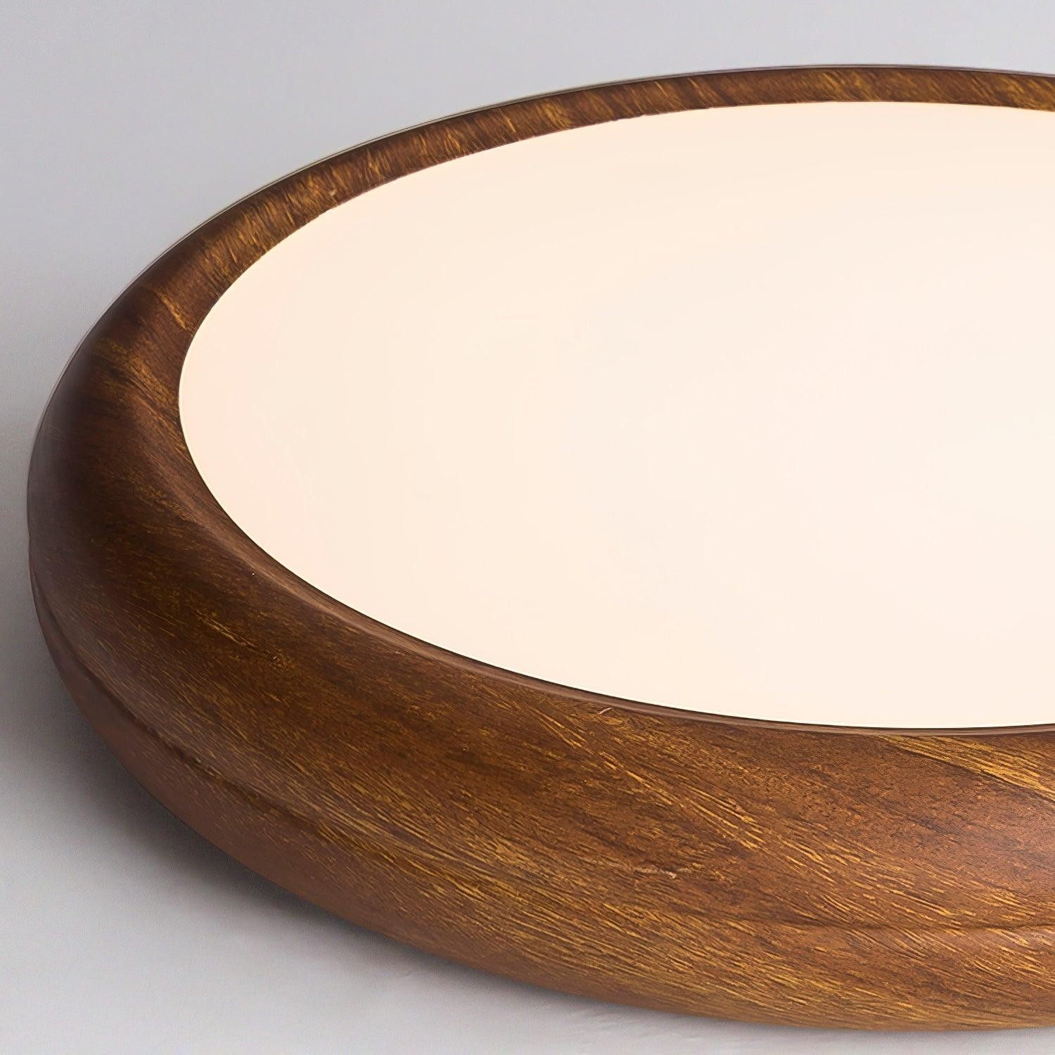 Wood Grain Round Ceiling Lamp M297