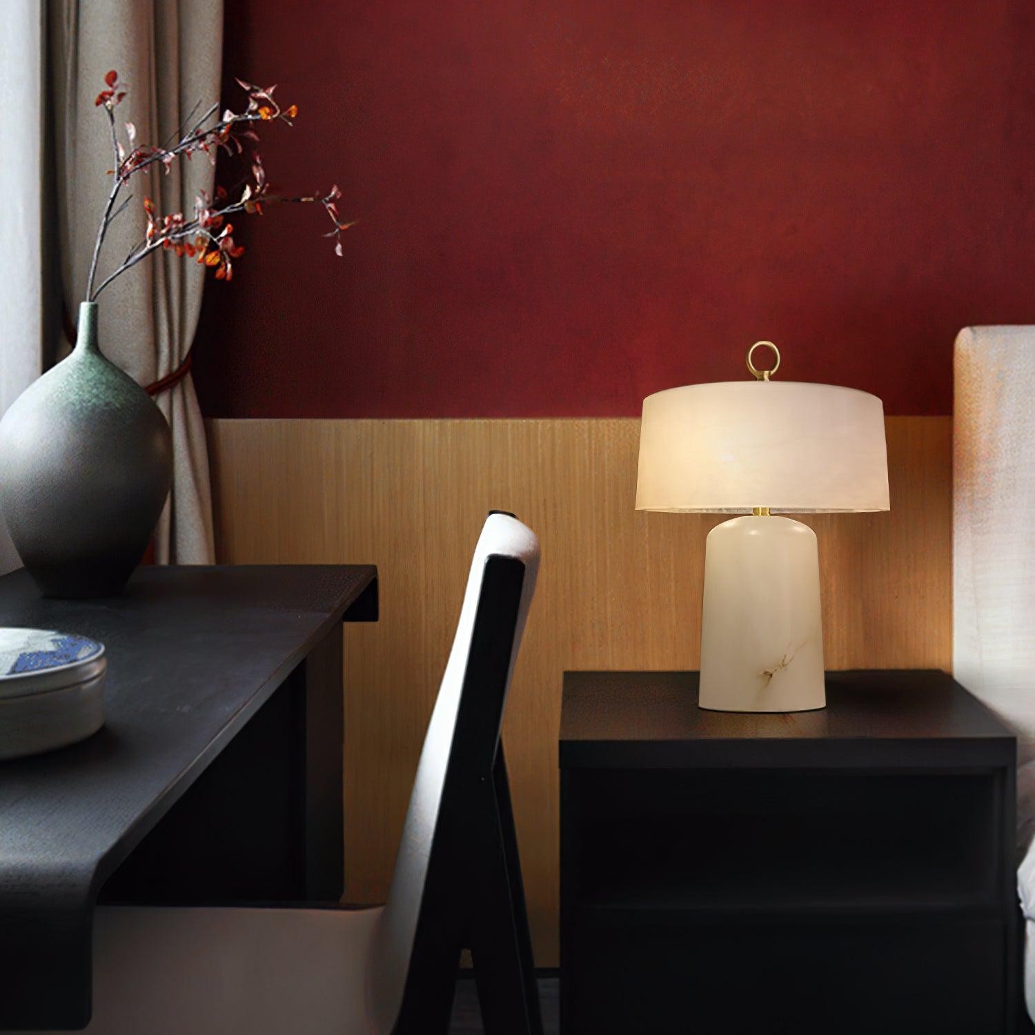 Light Luxury Style Marble Stone Table Lamp M583