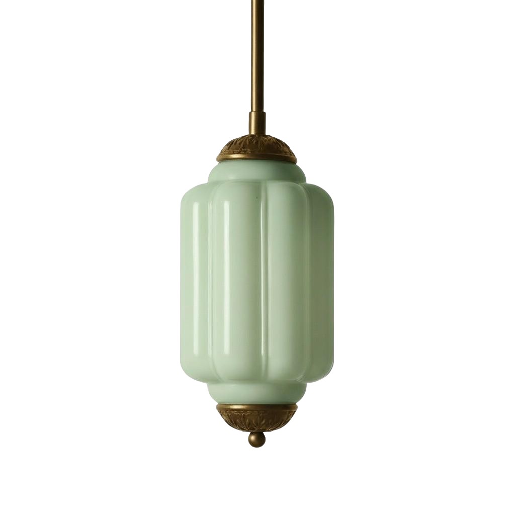Eloise Simple Glass Irregular Lantern Pendant Lamp G23