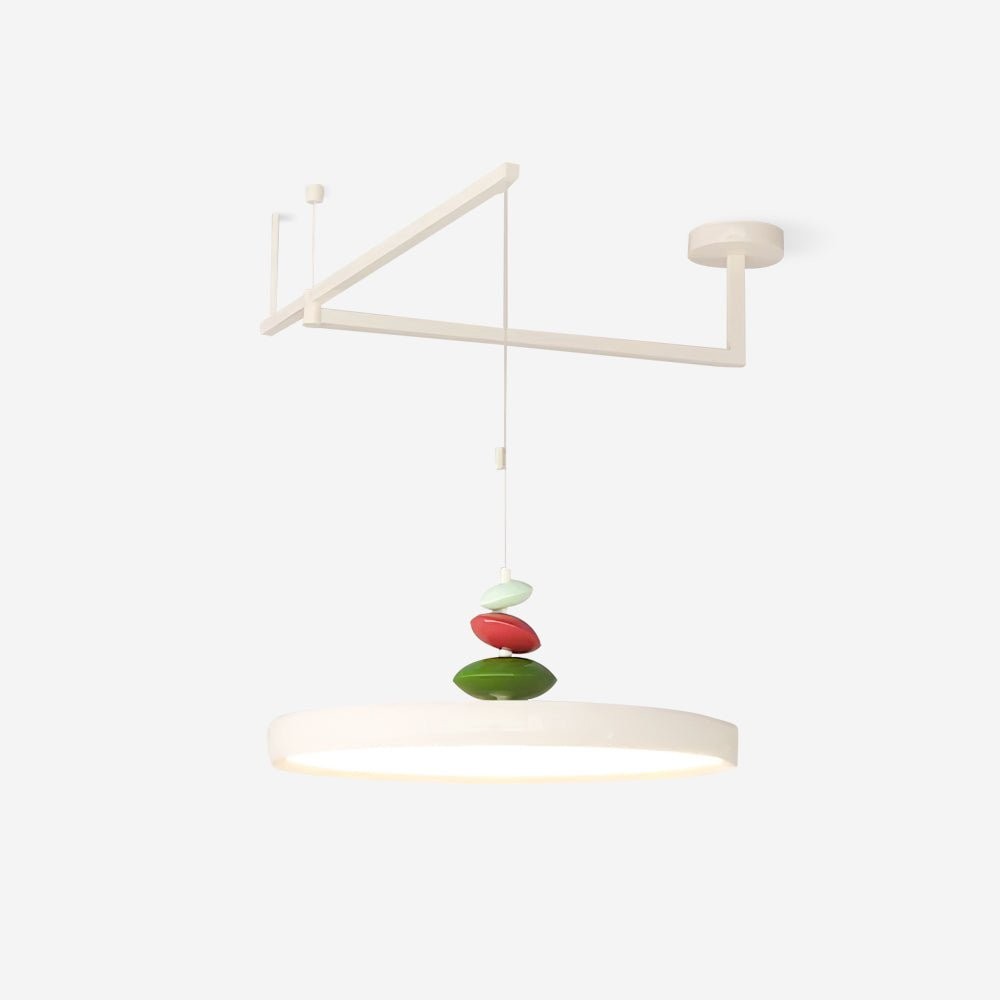 Swing Arm Stone Pendant Light M511