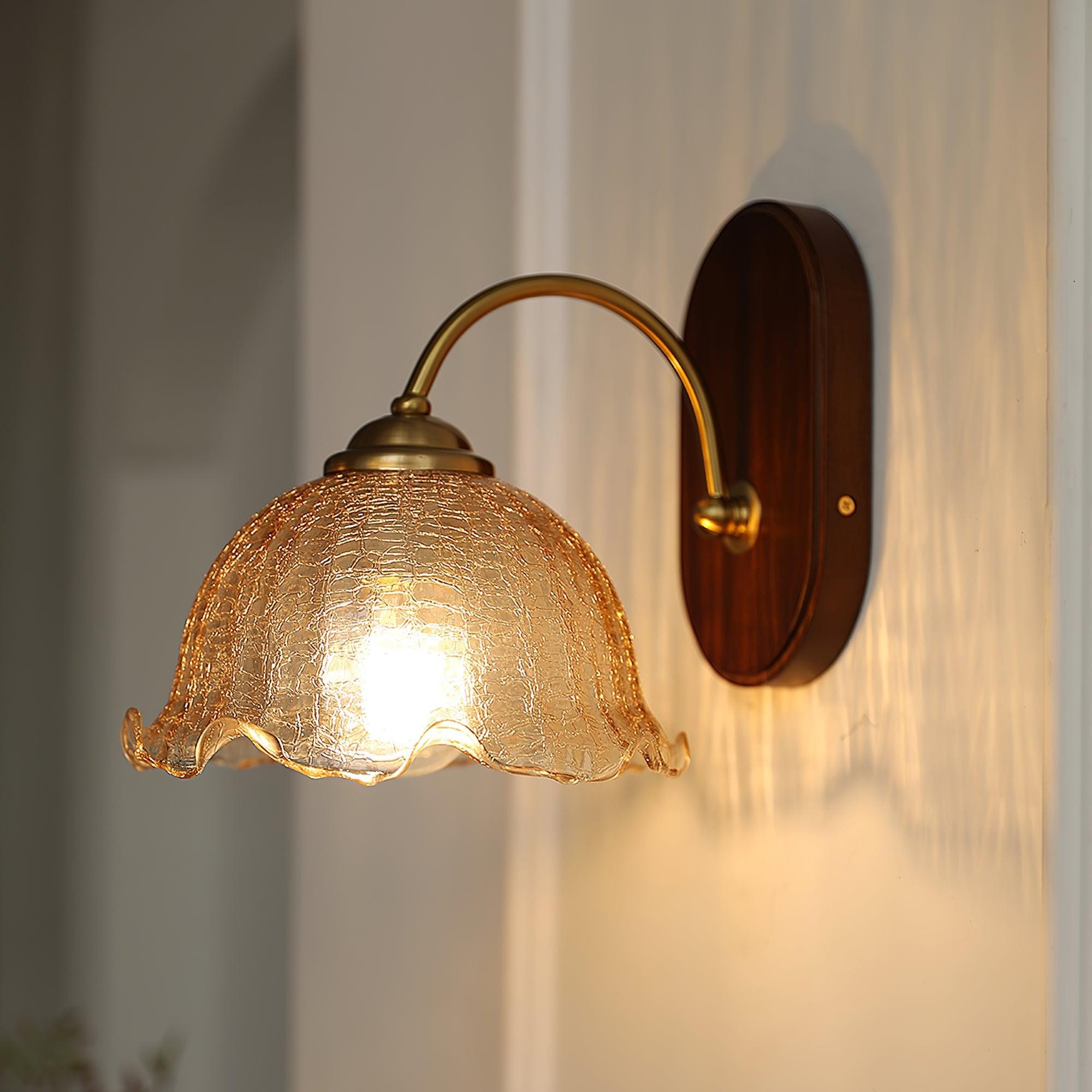Vintage Flower Wall Lamp M309