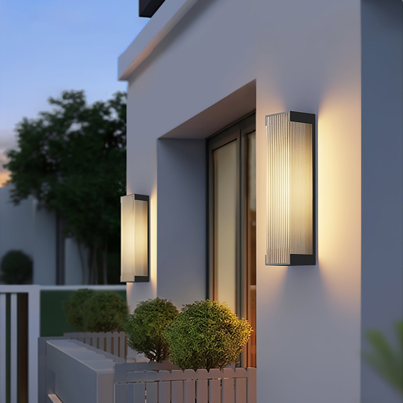 Rectangular Outdoor Wall Light M434