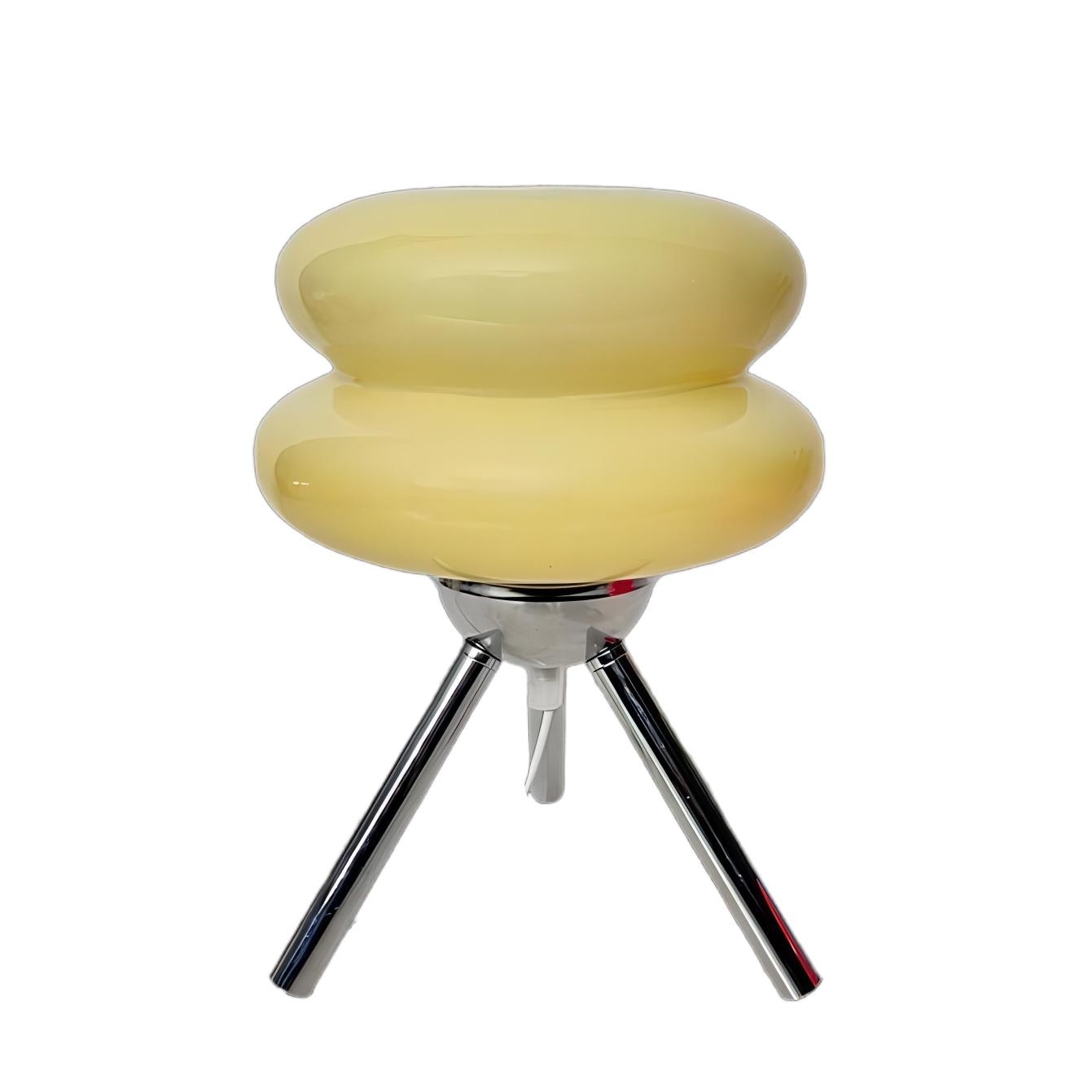 Lollipop Bauhaus Glass Tripod Table Lamp S24