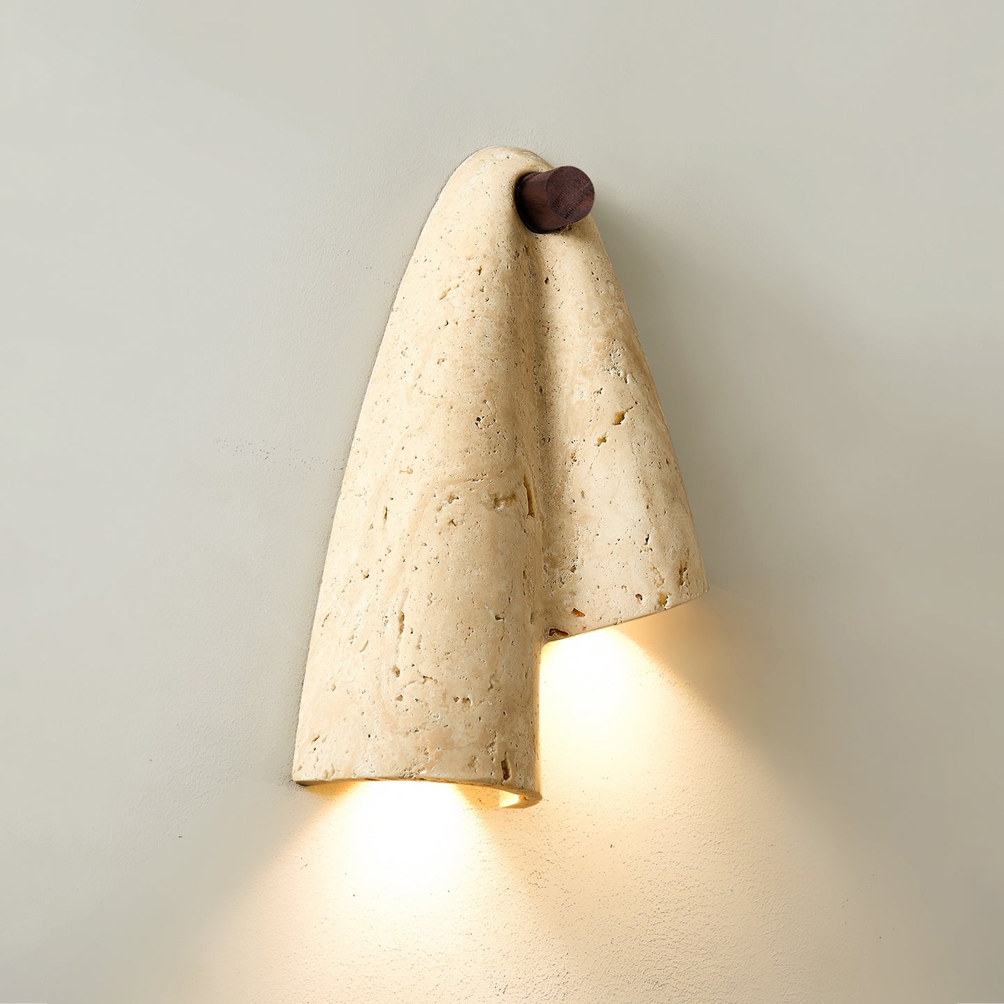 Pearlmont Travertine Wall Lamp D764