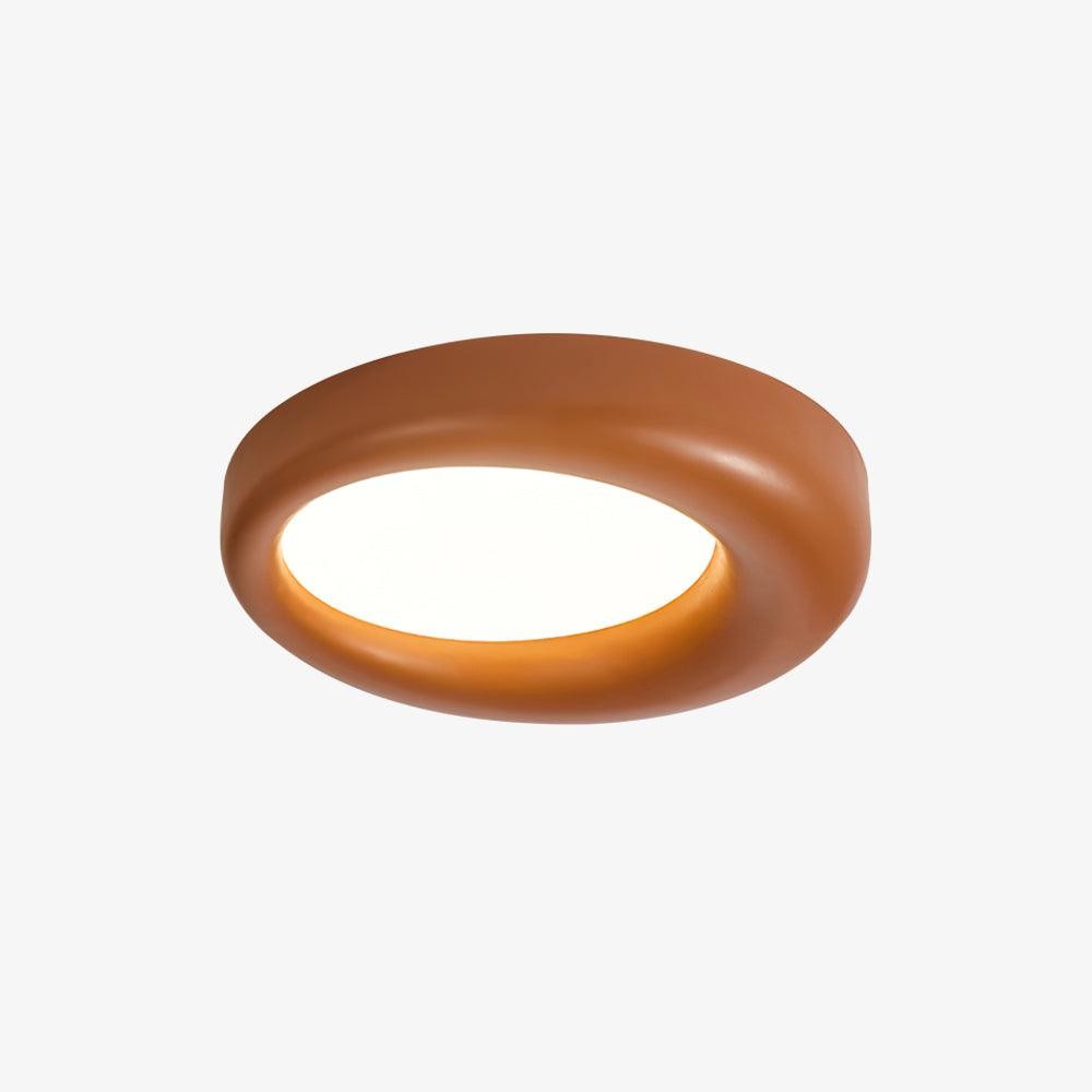 Center Offset Concentric Circle Acrylic Ceiling Lamp M413