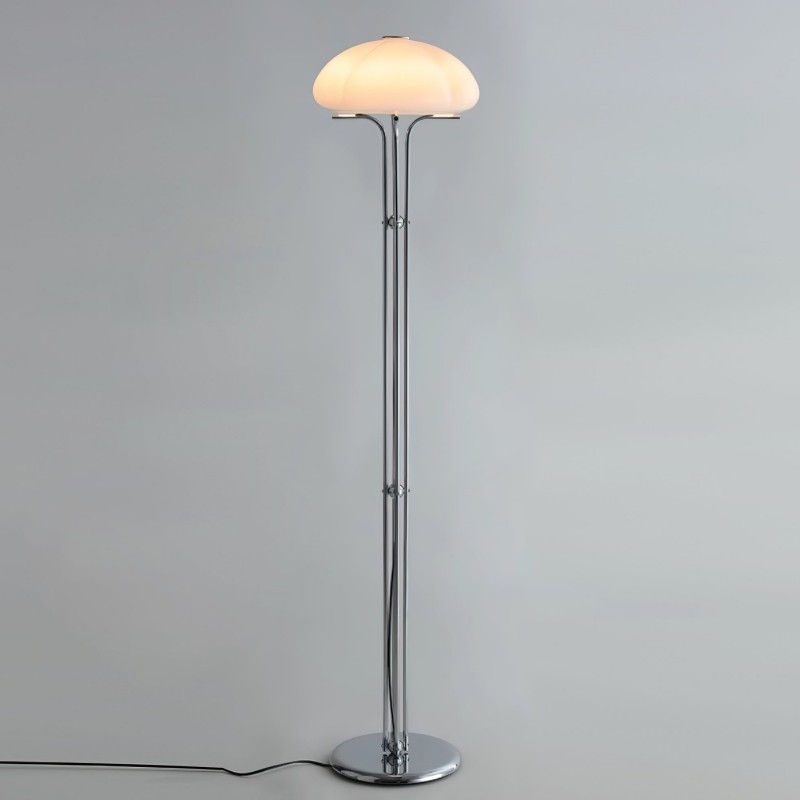 Pumpkin Glass Floor Lamp M278