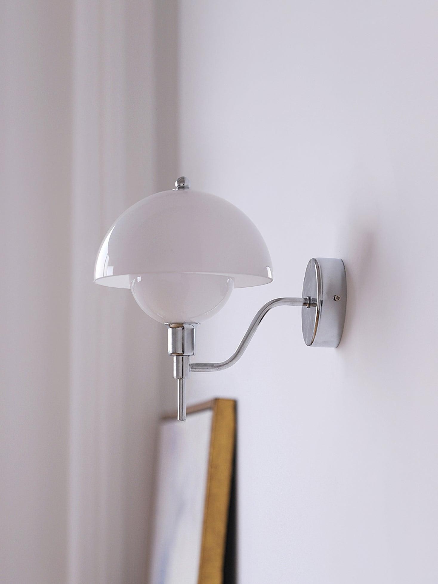 French Mushroom Vintage Wall Light M86