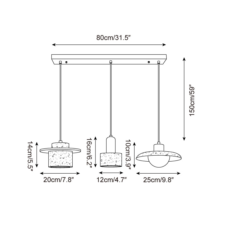 Marnox Pendant Lamp D134