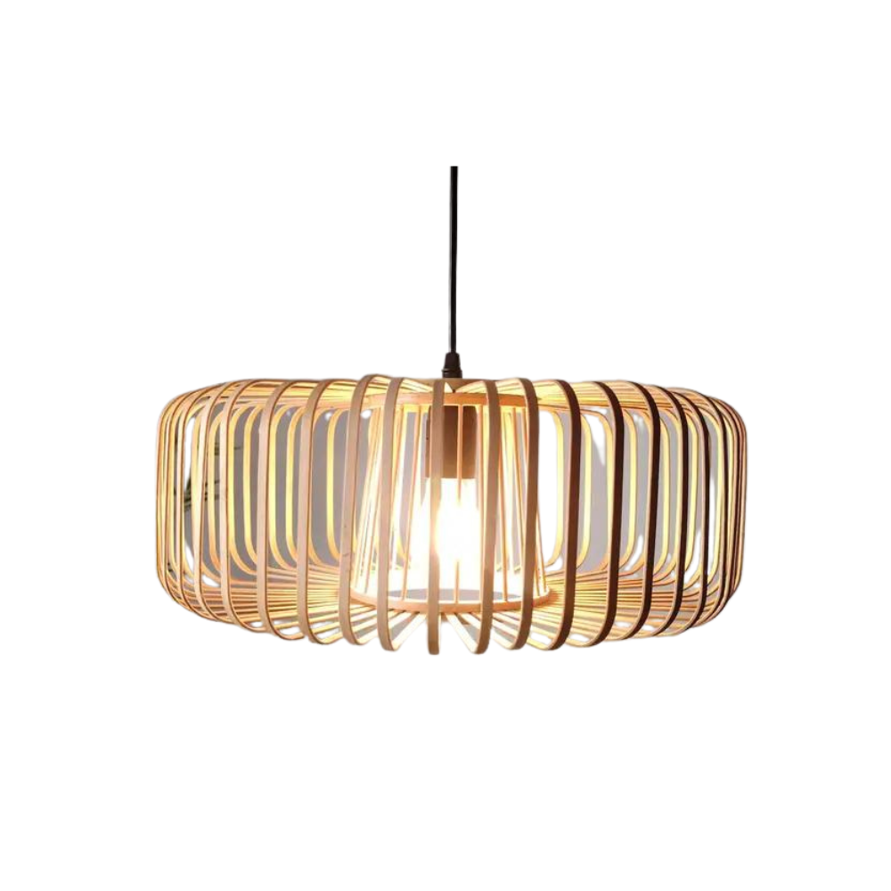 The Solar Illusion Bamboo Pendant Light D898