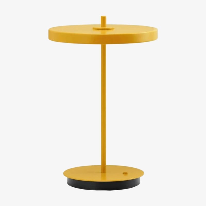 Astris Modern Minimalist Metal Table Lamp Soft LED Illumination for Living Room and Office T581