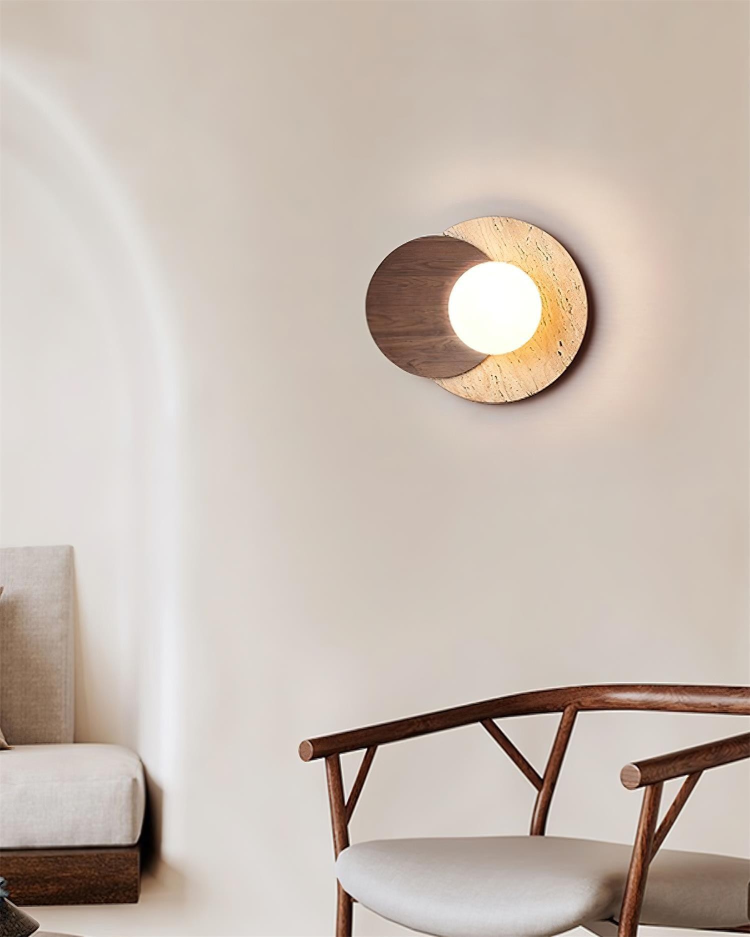 Simple Double Circle Splicing Wall Lamp M227