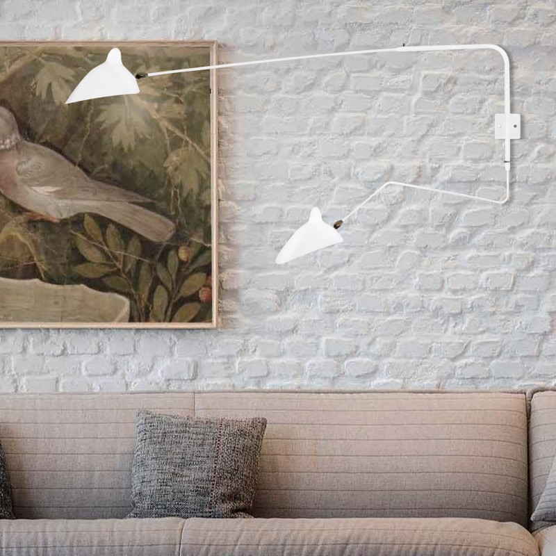 Industrial Duckbill Design LED Bedroom Wall Lamp S16
