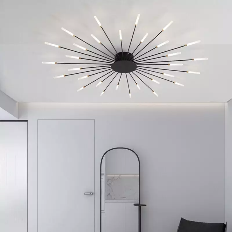 Multi-Head Fireworks Led Recessed Ceiling Lamp S179