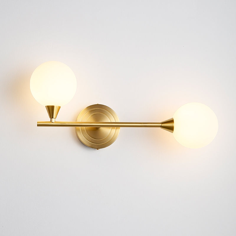 Holten Brass Armed Sconce D409
