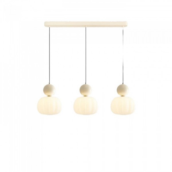French Vintage Cream Pendant Lamp M129