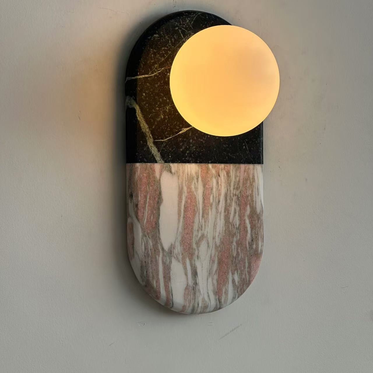 Pfaffikon Marble Sconce D564