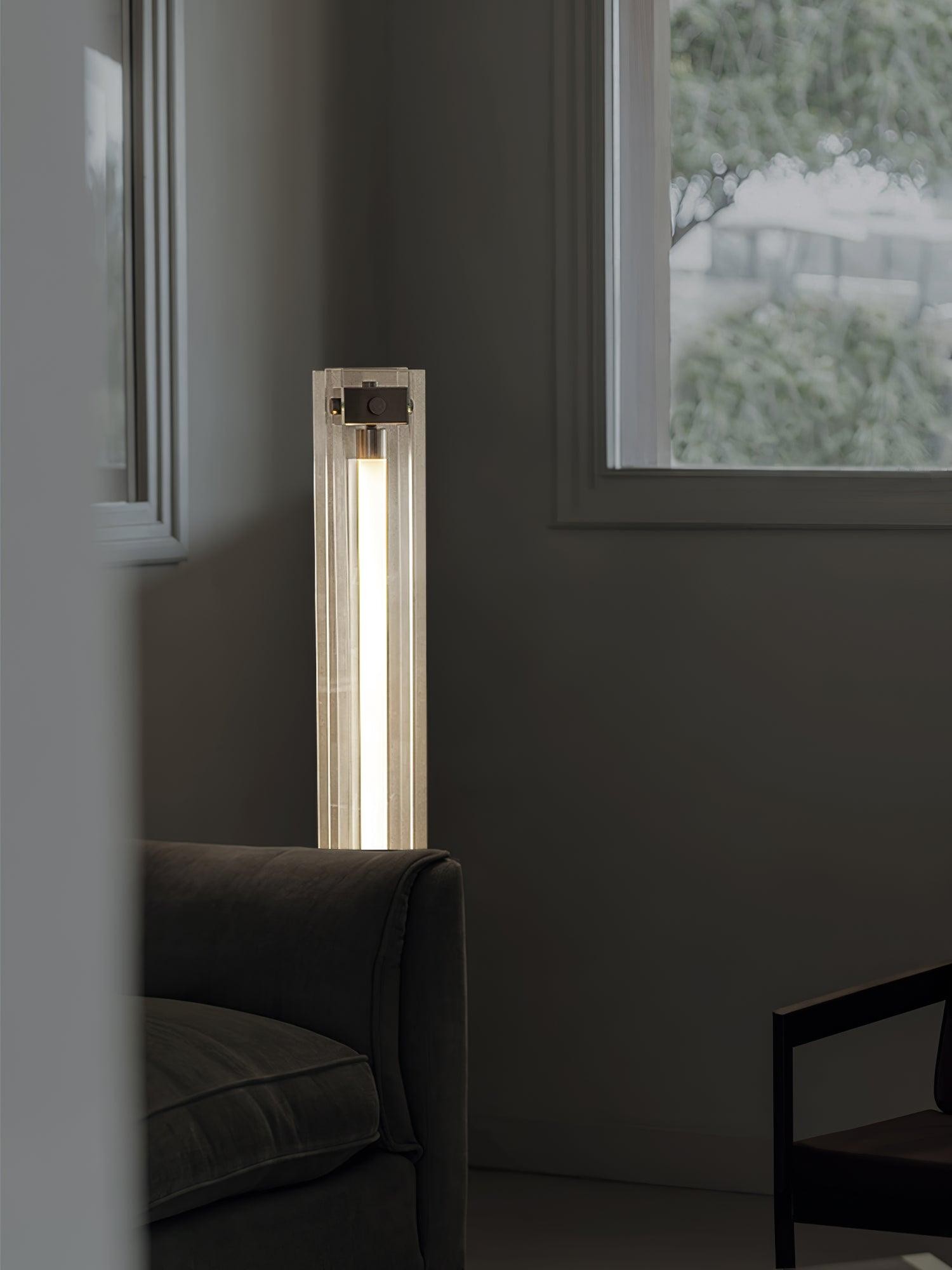 Industrial Style Minimalist Glass Floor Lamp S35