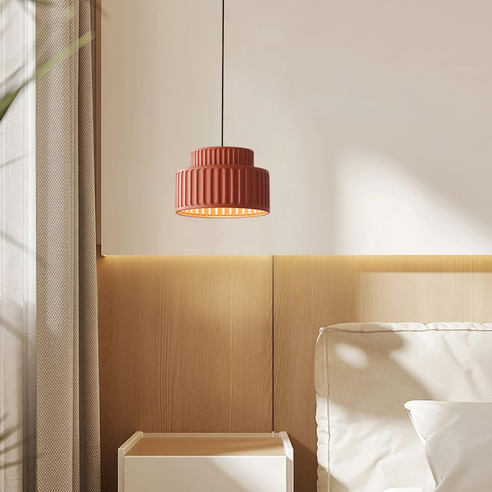 Nordic Resin Column Pendant Lamp M251