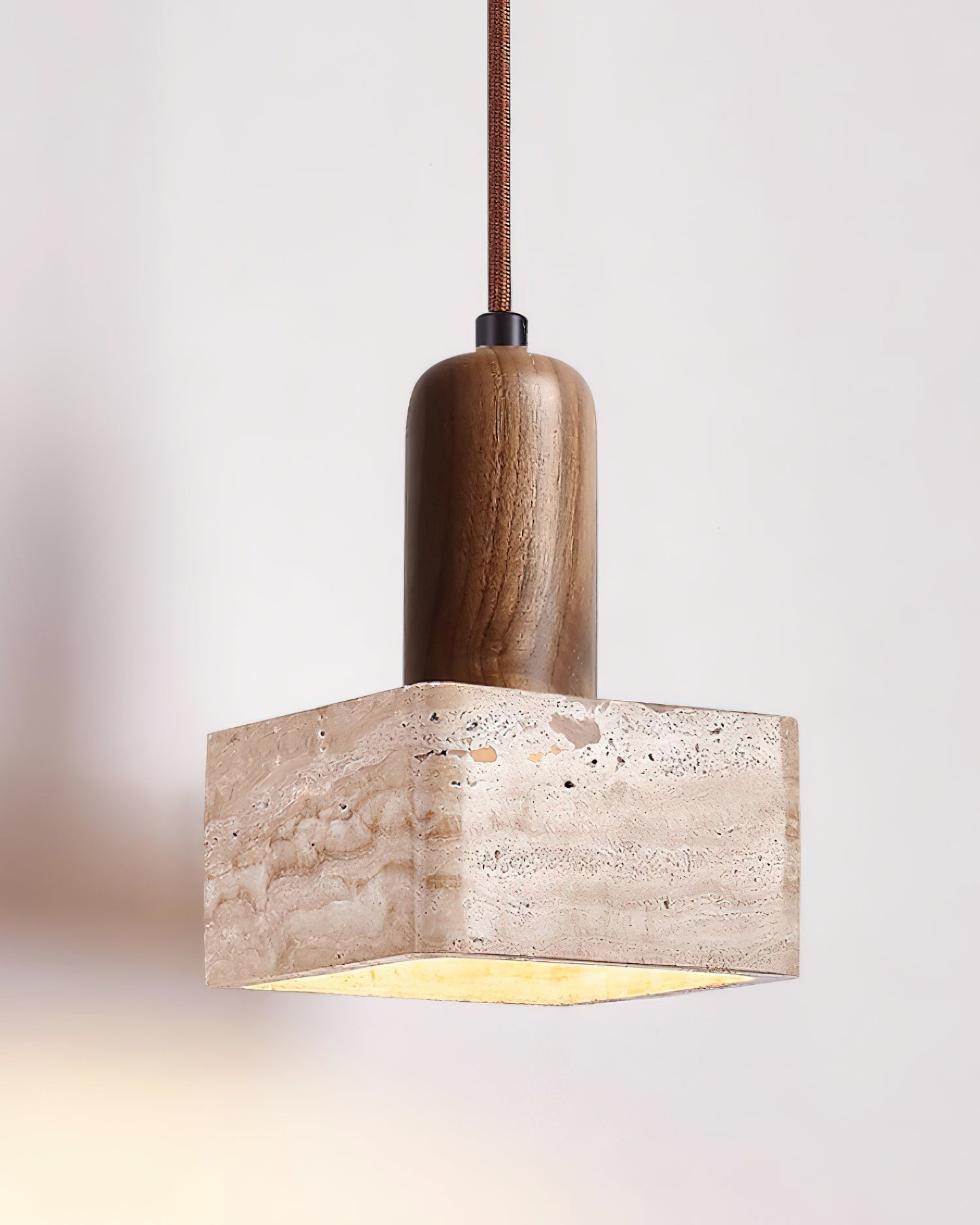Simple Elegant Square Rectangular Pendant Lamp M195