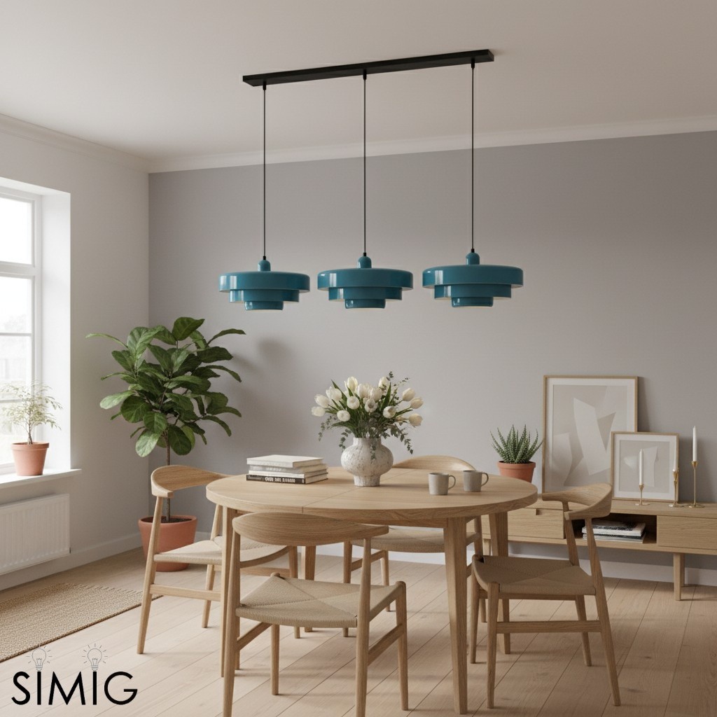 Triple Layer Disc Macaron Cake Pendant Light S90