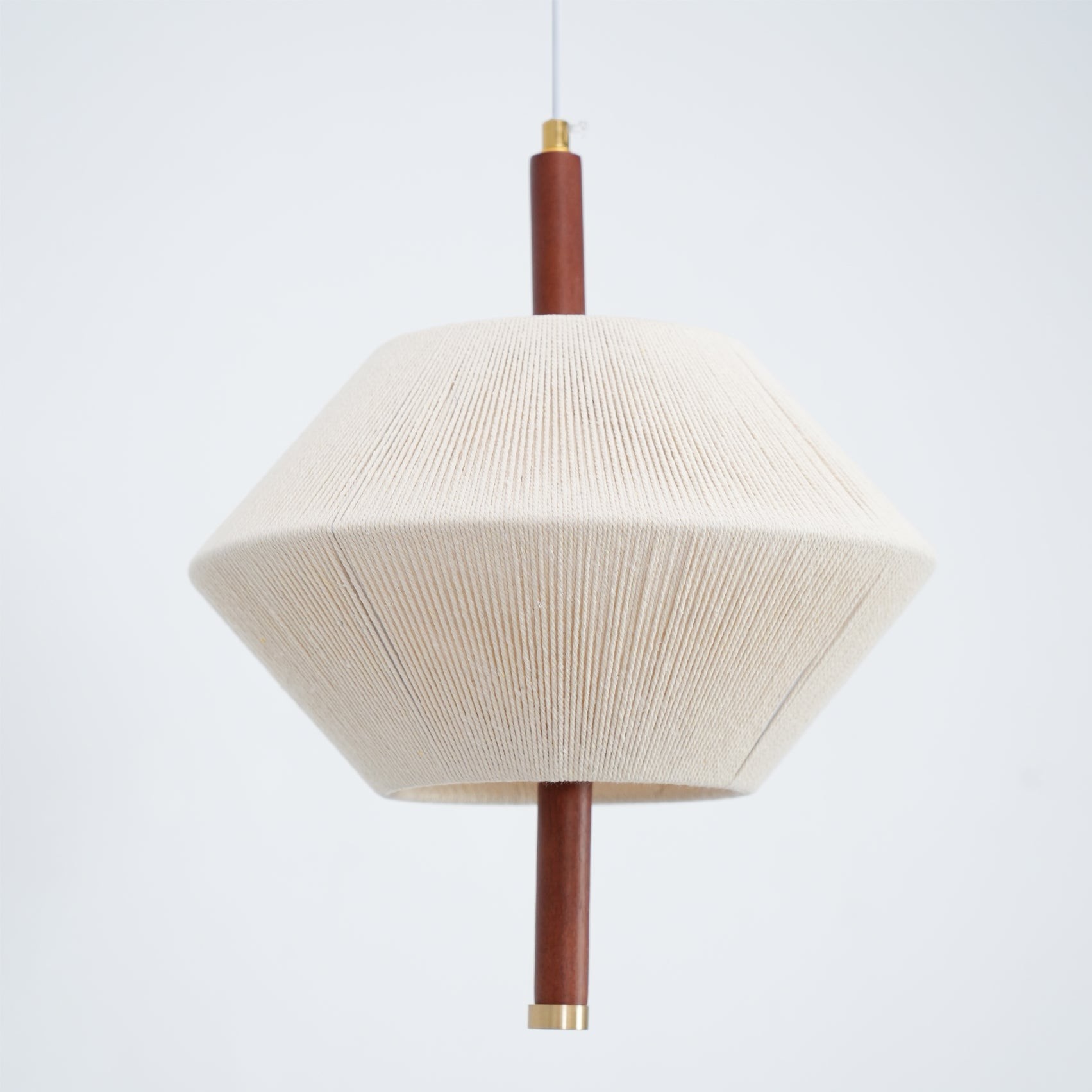 Japanese Wabi-Sabi Style Woven Fabric Pendant Lamp M109
