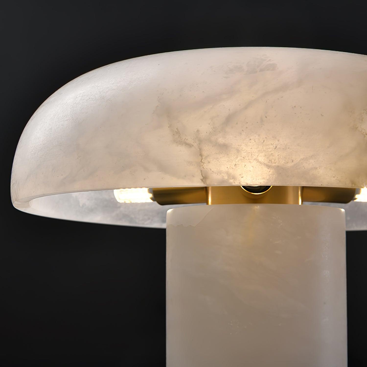 Creative Minimalist Luxury Alabaster Table Lamp For Bedroom M450