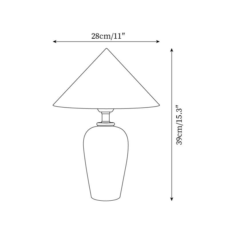 Brayden Wood Table Lamp D29