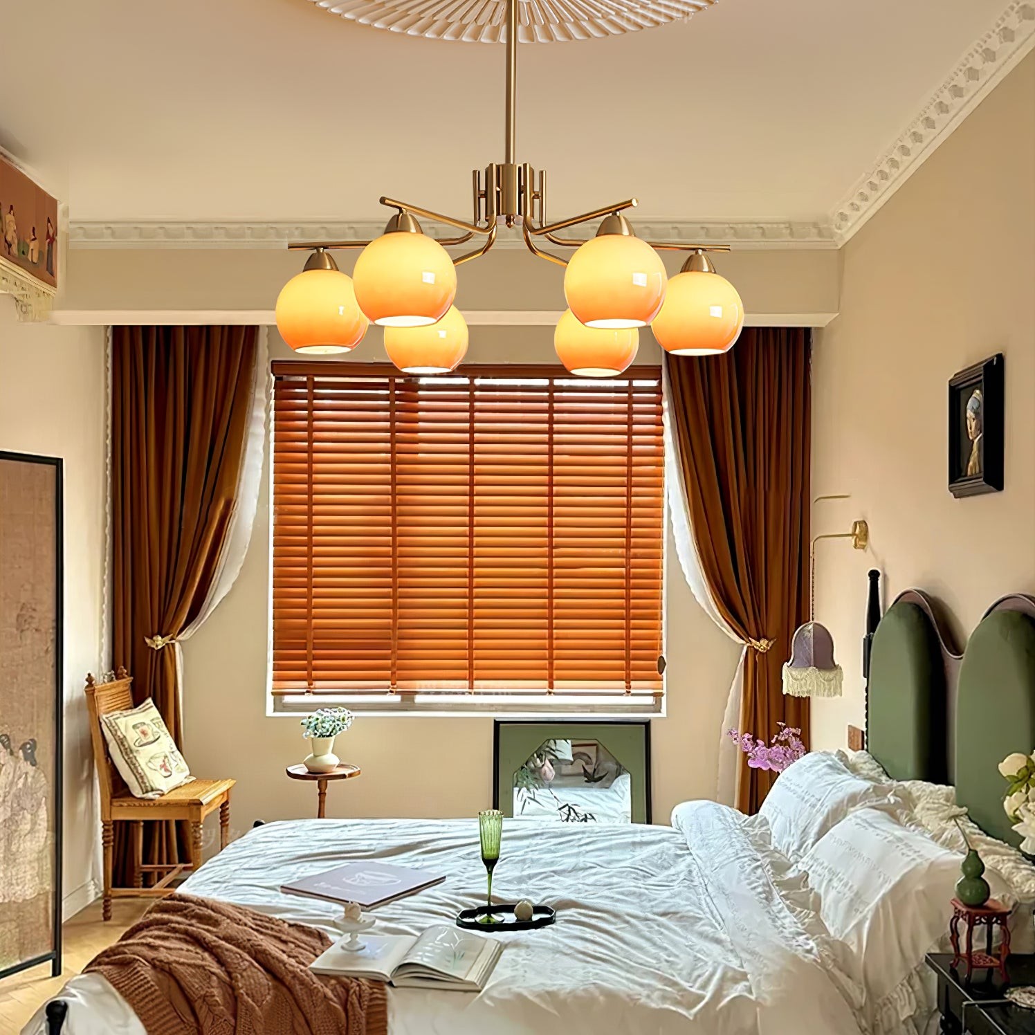 Creative Caramel Spherical Pendant Lamp M569