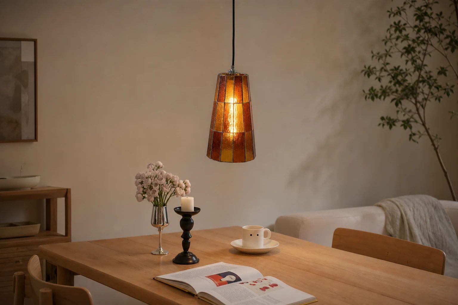 Lampa wisząca Fun Guy D320 stylizowana na styl życia