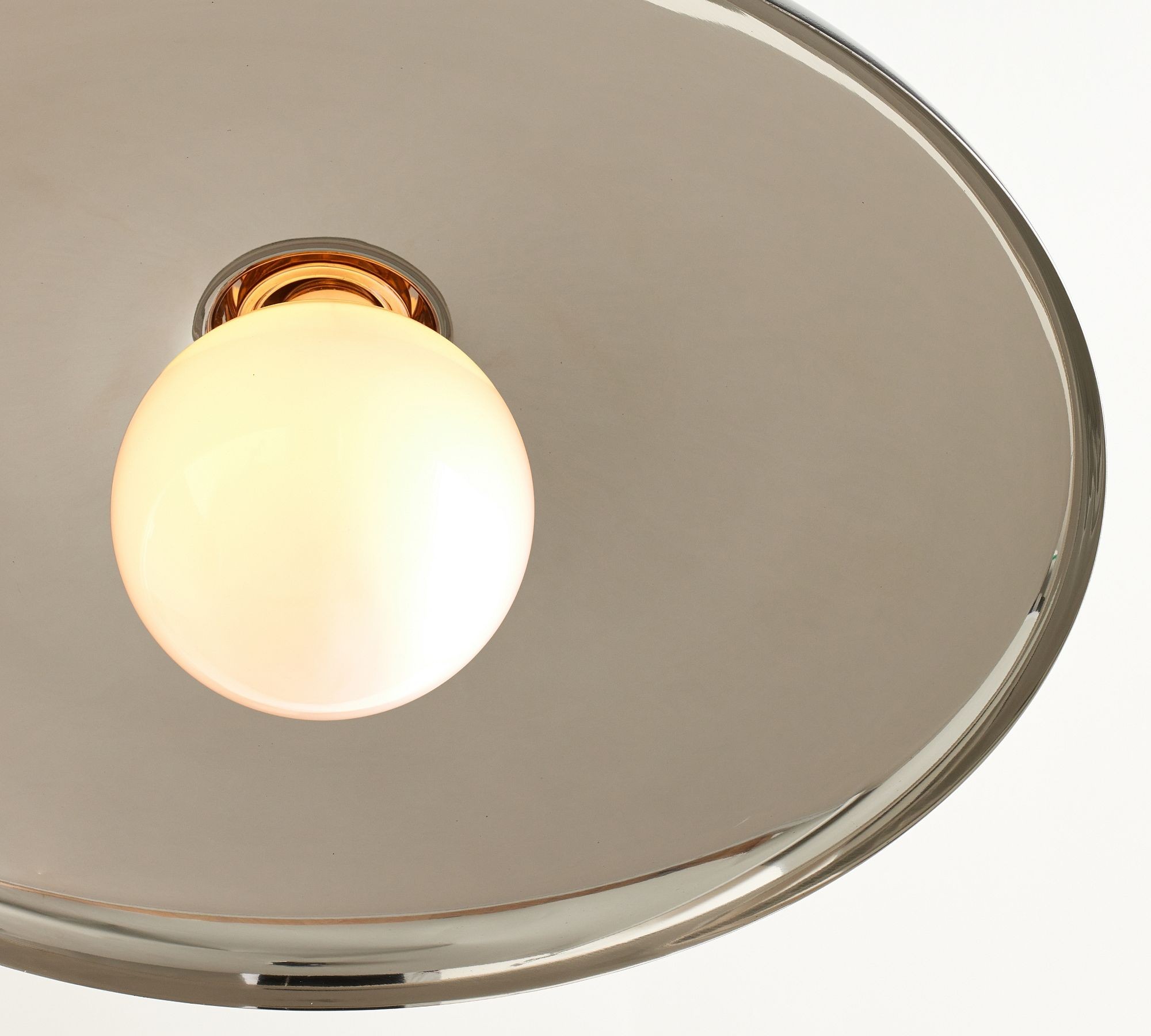 Forvara Farmhouse Metal Flush Mount Light - Black or White Ceiling Lamp T091