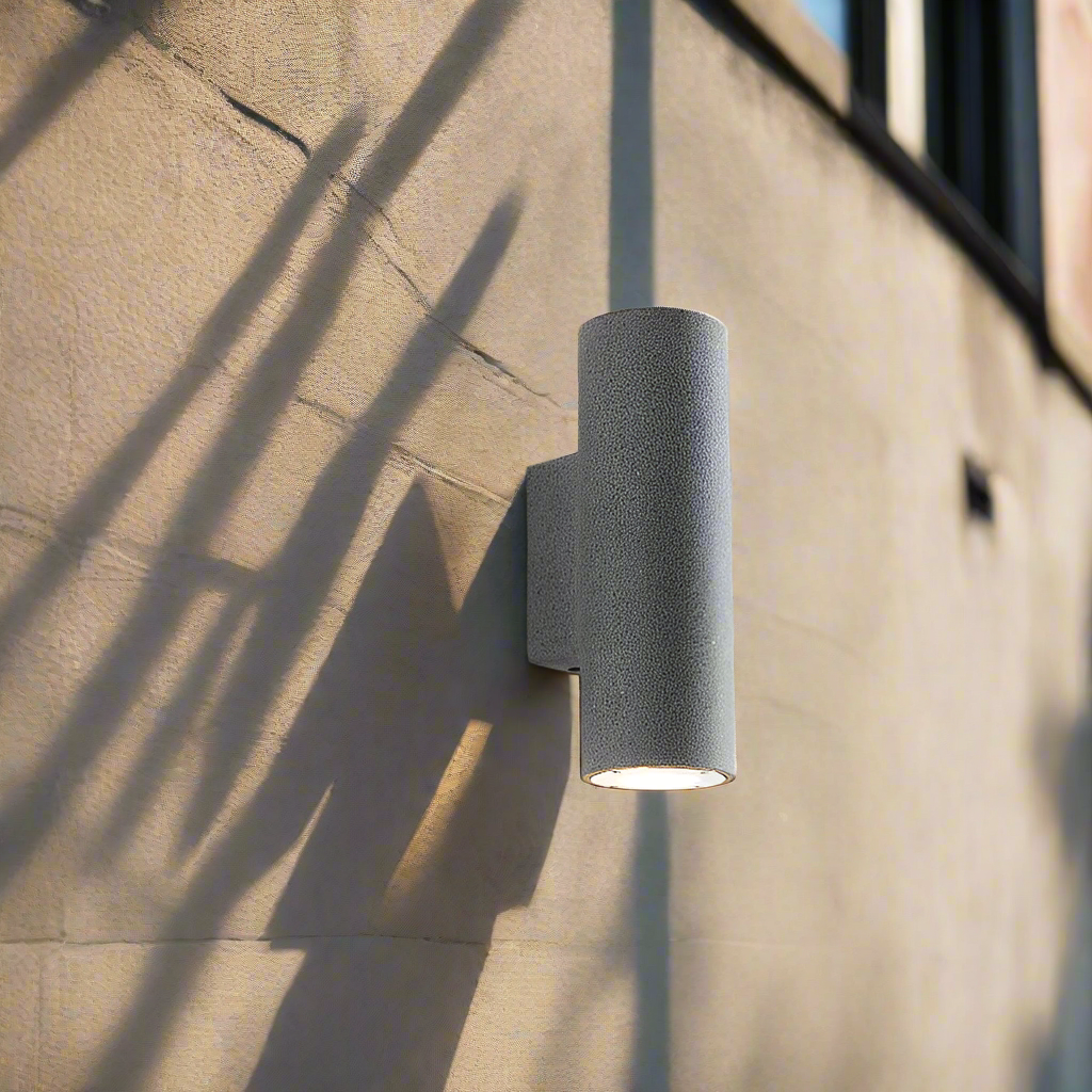 Midnight Glow Minimalist Cement Indoor Outdoor Wall Light D777