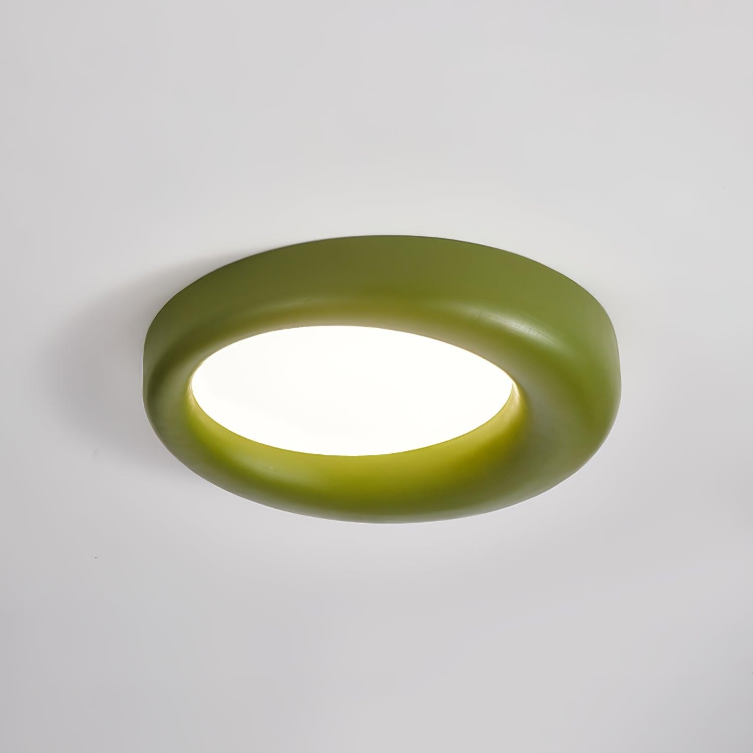 Center Offset Concentric Circle Acrylic Ceiling Lamp M413