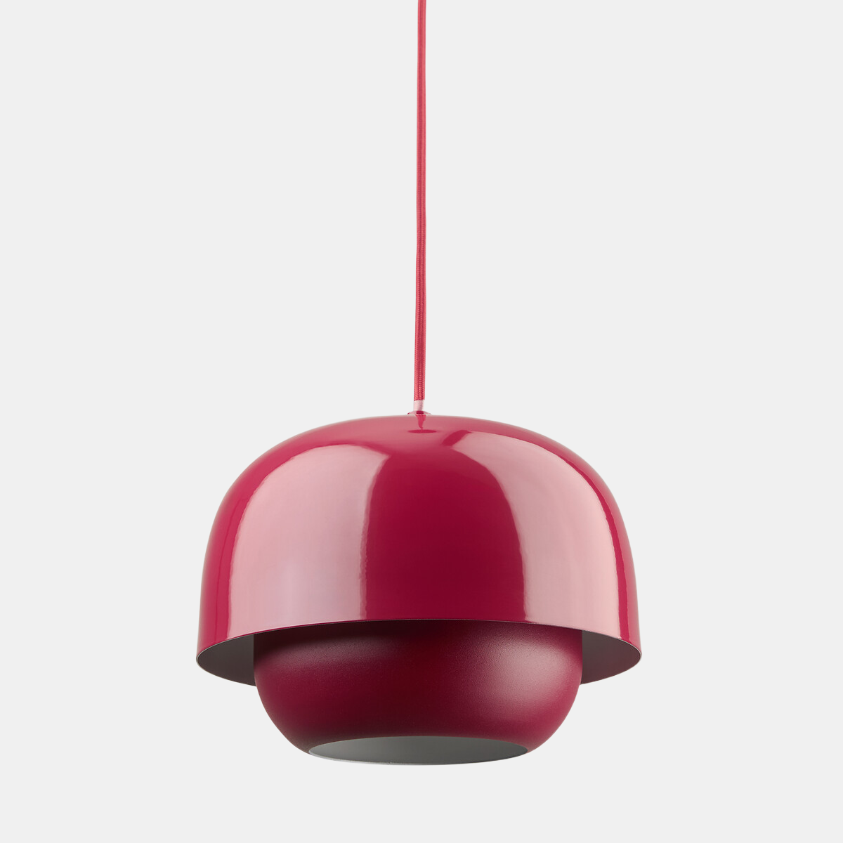 Clinco Retro-Modern Metal Pendant - Dual Shade Dome Light T413