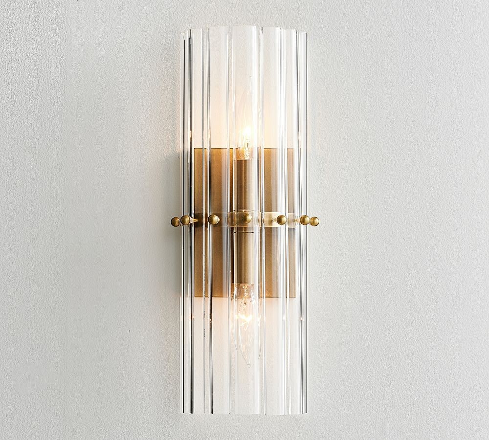 Lumora Crystal Wall Sconce – Elegant Lighting for Hallway & Bedroom T140