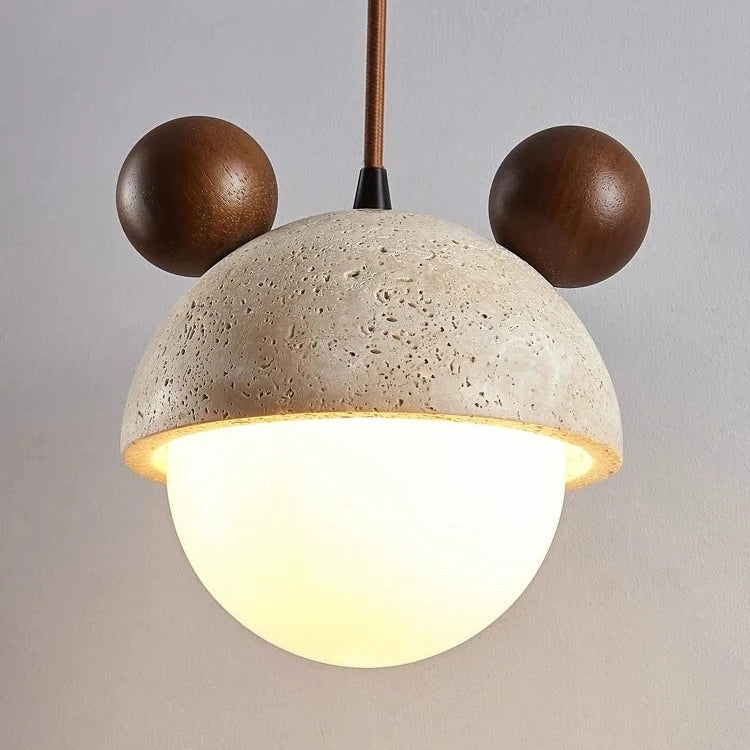 Travertine Micky Pendant Light D930