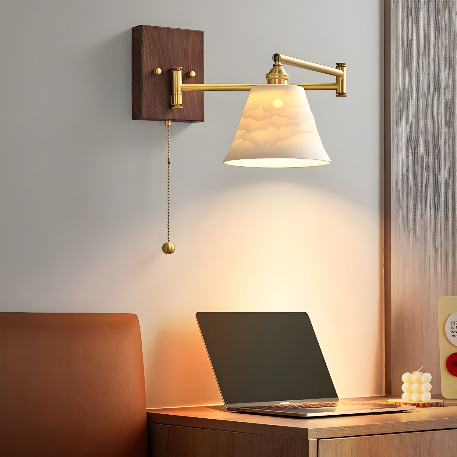 Ceramic Geometry Wall Lamp M483