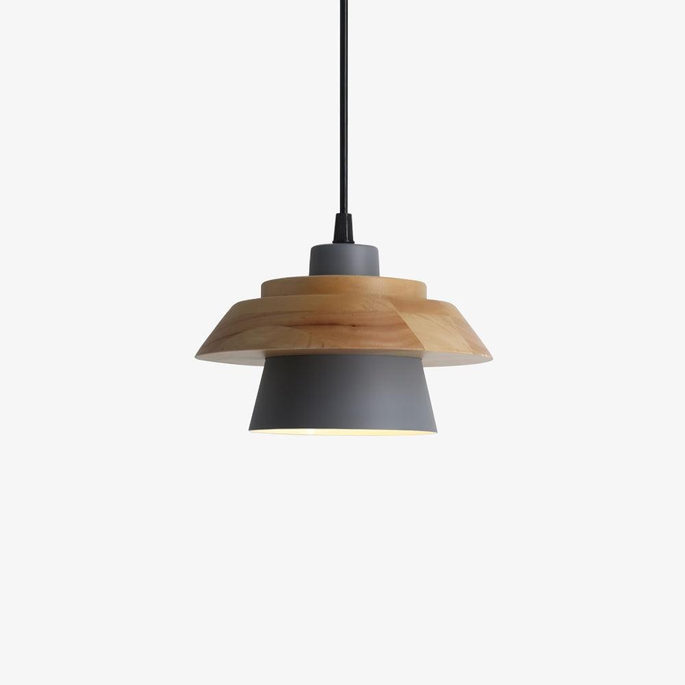 Stone Wood Pendant Lamp M419