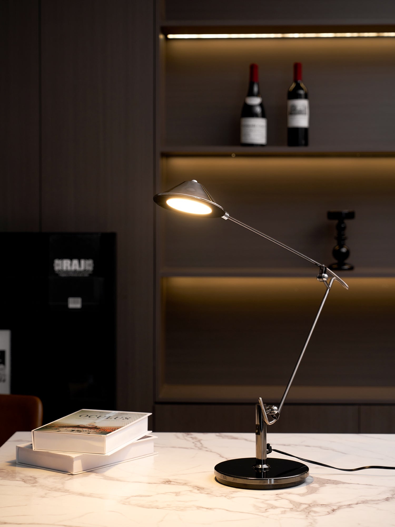Adjustable Black Office Task Lamp D372