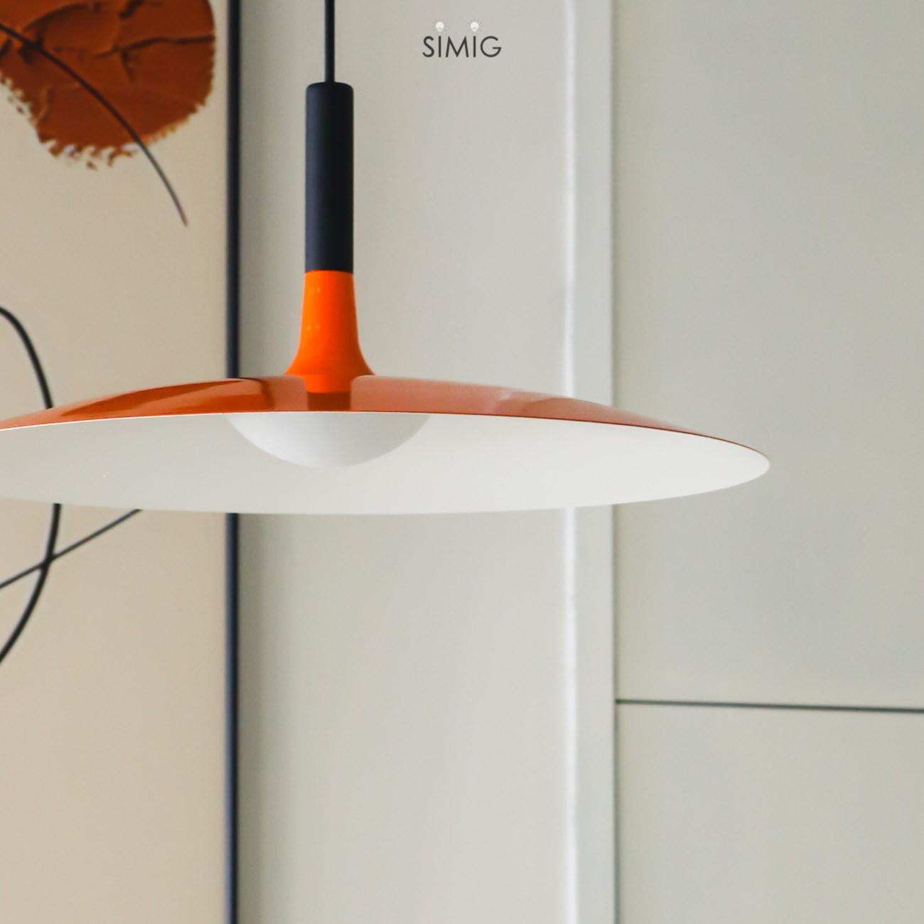 Scandinavian Large Cone LED Pendant Light S08