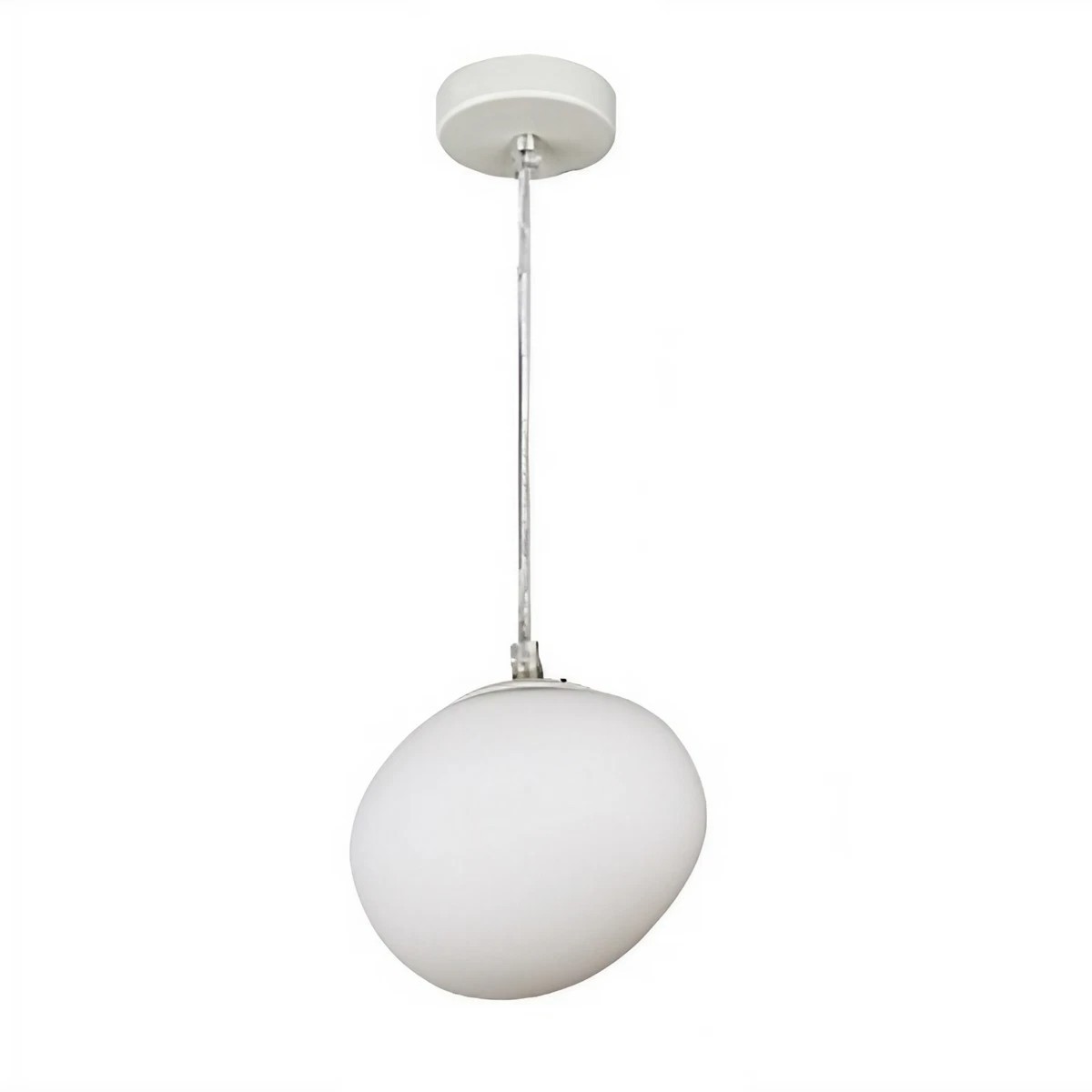 Stone Shape Opal Glass Pendant Light S05