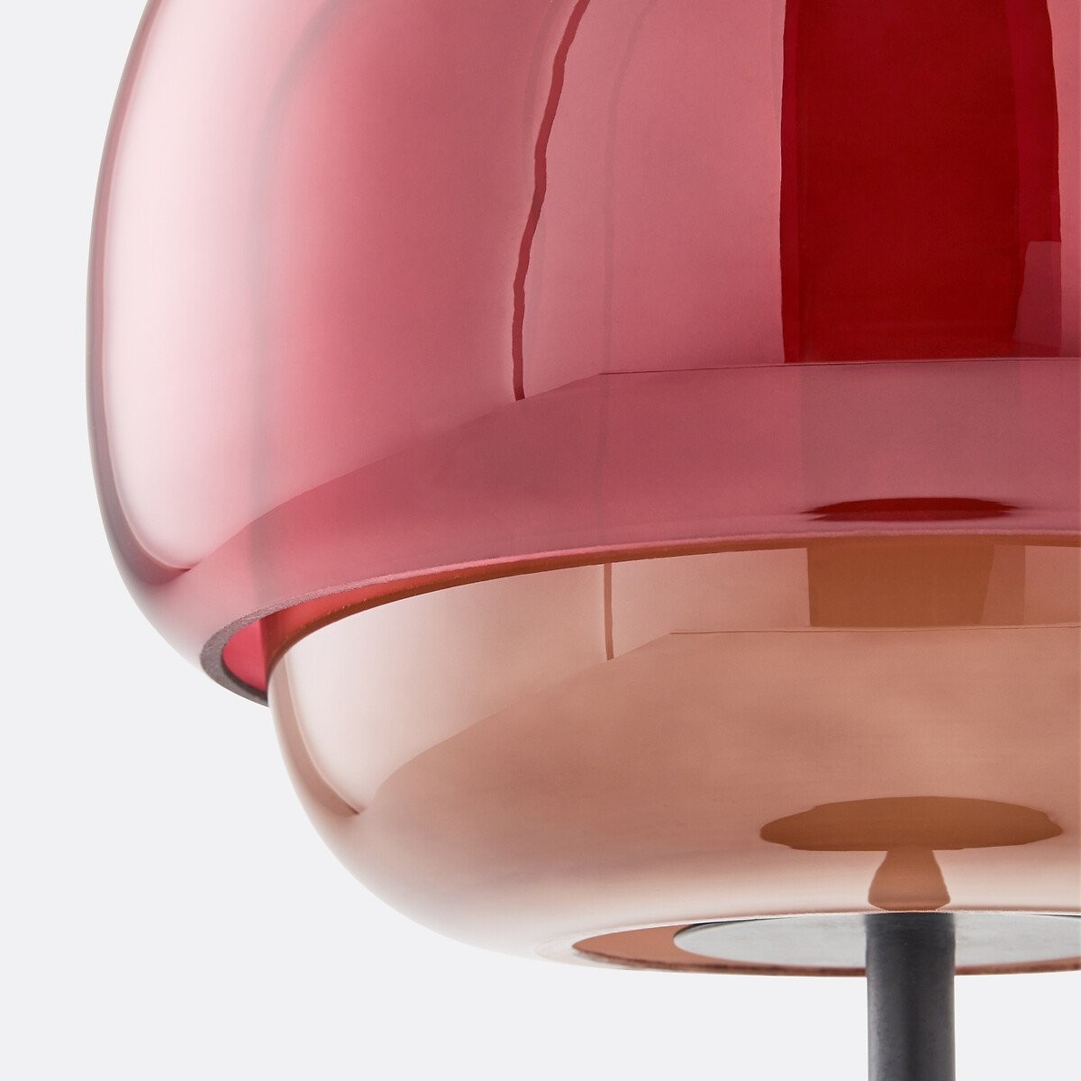 Clinco Modern Retro Glass Table Lamp - Mushroom Double Shade Design T415