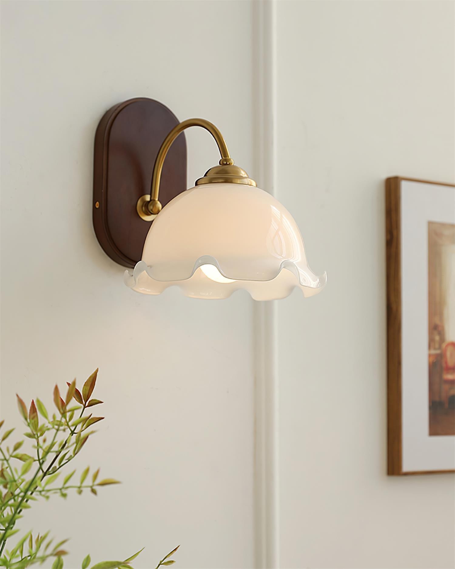 Vintage Flower Wall Lamp M309